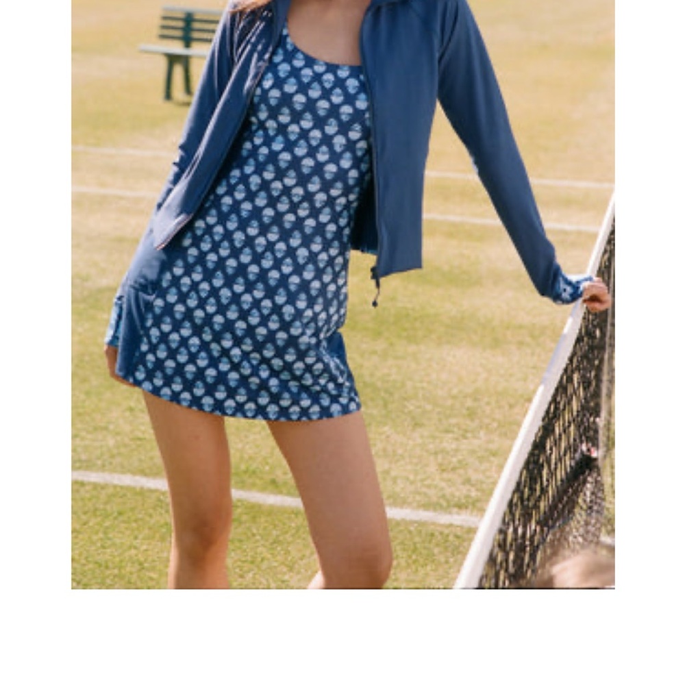 Roller rabbit Blue Patterned Jacket nwt